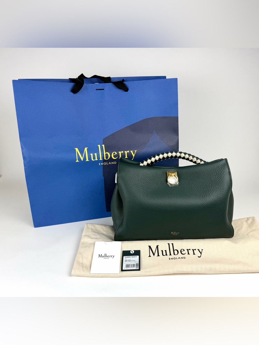 Mulberry Iris Satchel, medium size, NWT